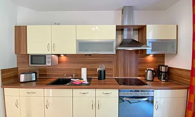 Küchenzeile für alles was man benötigt