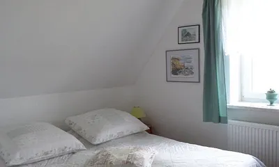 grünes Schlafzimmer