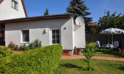 Ferienhaus mit Sitzecke