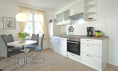 vollausgestattete Küchenzeile