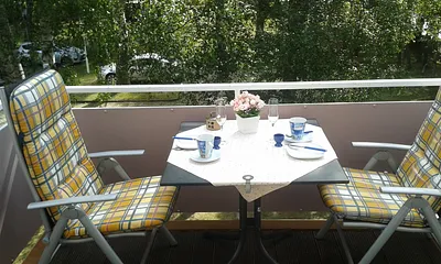 Gemütlichkeit auf dem Balkon