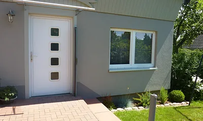 Eingang zum Ferienhaus