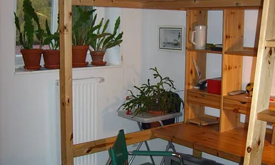 Hochbett(1,40x2,00)-zimmer ideal für 1- 2 Kinder