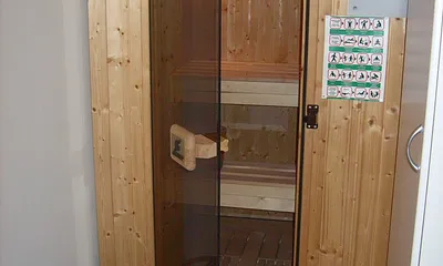 Hier kann man sich aufwärmen oder auch schwitzen!