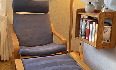 Leseecke im Schlafzimmer