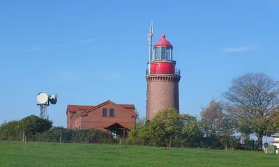Leuchtturm Bastdorf (Ziel für Fahrradtour)