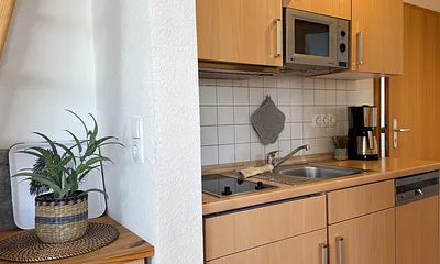 VOLLAUSGESTATTETE KÜCHENZEILE