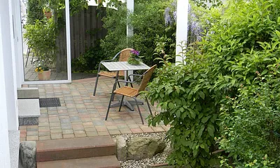 Überdachte Terrasse