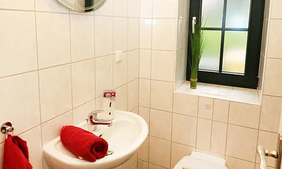 Gäste WC im Untergeschoß 