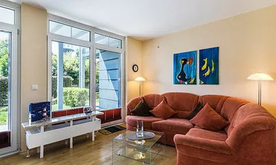 Villa Bergfrieden Süd - mit hauseigener Sauna, 2-Zimmer-Ferienwohnung (Whg. S1)