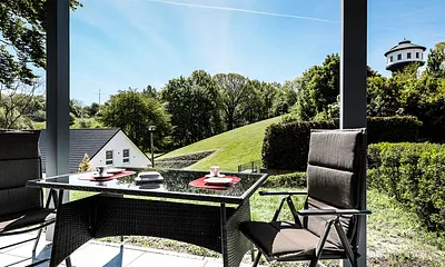 Sonnige Südterrasse