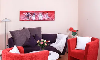 Villa Bergfrieden Süd - mit hauseigener Sauna, 3-Zimmer-Ferienwohnung (Whg. S3)