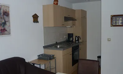 Wohnzimmer Küchennische