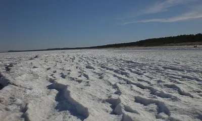 Strand in Karlshagen im Winter