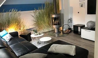 "Gut gestrandet"   mit Sauna, Kamin, WLAN, 2-Zimmer-Ferienwohnung (Obergeschoss)