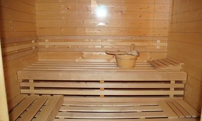 Unsere Sauna
