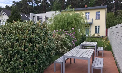 Grillplatz im Garten