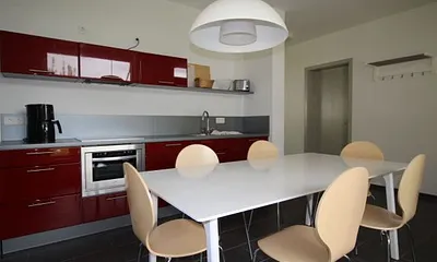 Küche mit Platz für 6 Personen