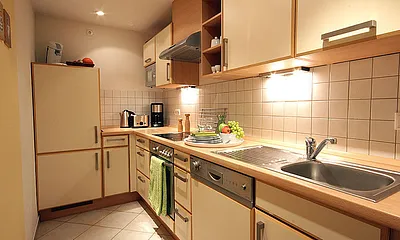 Vollausgestattete Küchenzeile