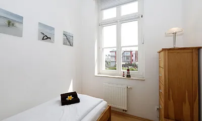 Schlafzimmer mit Einzelbett
