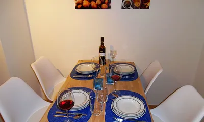 Essplatz in der Küche