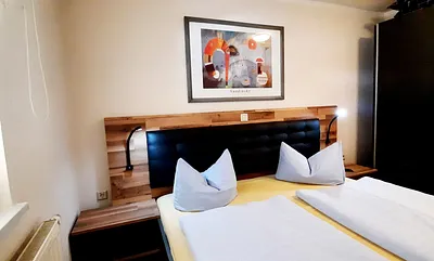 Schlafzimmer mit  TV 