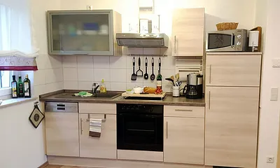 Küche - FeWo I im Erdgeschoss 