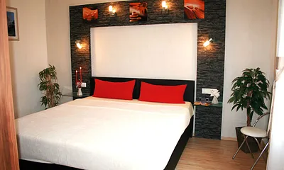 Schlafzimmer - FeWo I im Erdgeschoss