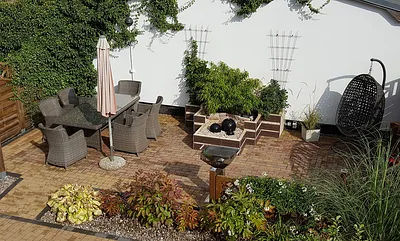 Terrasse mit Grillplatz