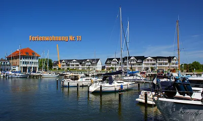 Ferienwohnung Hafenidyll Nr. 11 mit Hafenblick