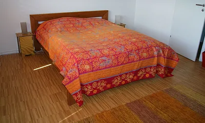 Schlafzimmer mit Boddenblick