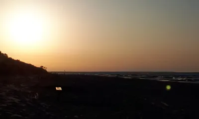 Sonnenuntergang am Strand