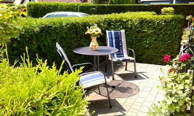 Entspannen auf der Südterrasse
