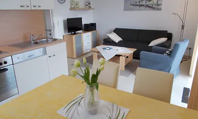 Blick in den Wohnbereich