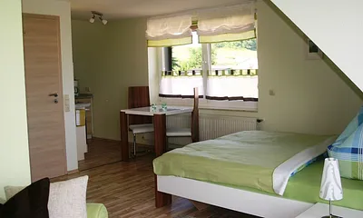 kombinierter Wohn- Schlafraum