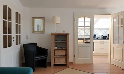 Vom Wohnraum zur Küche