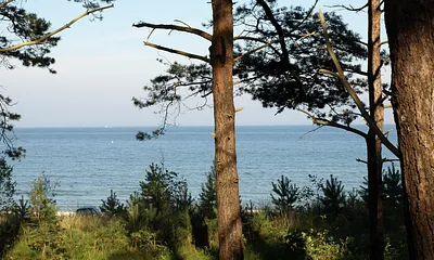 Ihr Blick auf die Ostsee, in unmittelbarer Nähe Ihrer Ferienwohnung