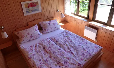 Schlafzimmer im EG (Doppelbett)