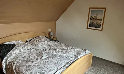 Empore mit Doppelbett