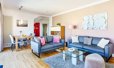 Deluxe-Urlaub in der Villa Gruner -200m zum Strand, 3-Zimmer-Apartment (Nr. 16)