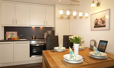 Koch- und Essbereich