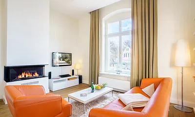 Deluxe-Urlaub in der Villa Gruner -200m zum Strand, 3-Zimmer-Apartment (Nr. 2)