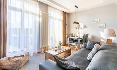 Deluxe-Urlaub in der Villa Gruner -200m zum Strand, 3-Zimmer-Apartment (Nr. 6)