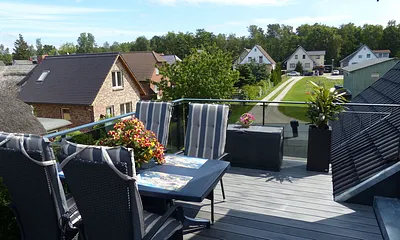 Dachteerasse Fewo Haus A