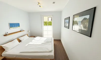 2.Schlafzimmer mit Doppelbett