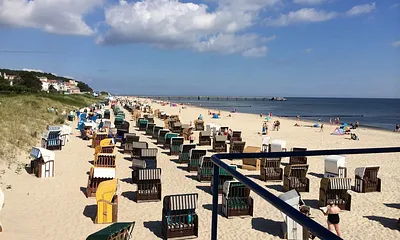 Strand direkt vor Dünenresidenz