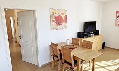 Villa Annika Whg. 06 - Ess- und TV-Bereich