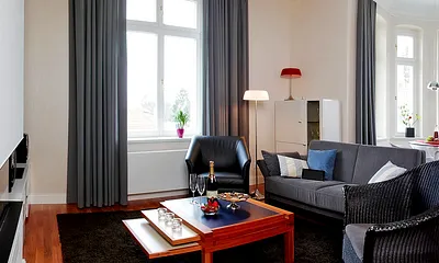 Deluxe-Urlaub in der Villa Gruner -200m zum Strand, 3-Zimmer-Apartment (Nr. 8)