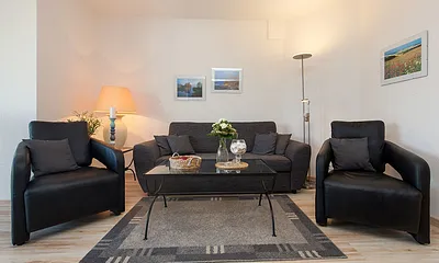 Die bequeme Couch mit Schlaffunktion. 