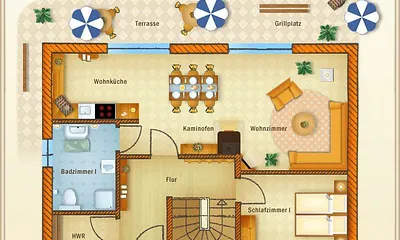 Grundriss Erdgeschoss